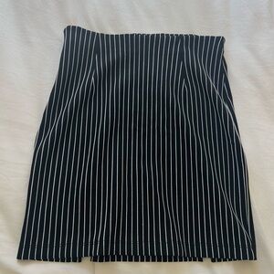 Princess Polly Black and White Pencil Skirt